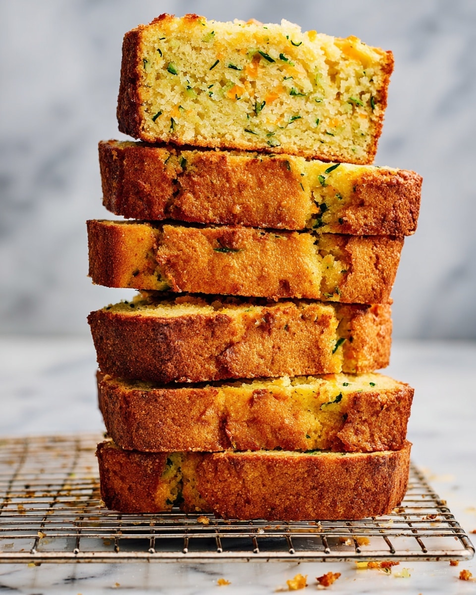 Cheesy Gluten-Free Zucchini Bread Recipe
