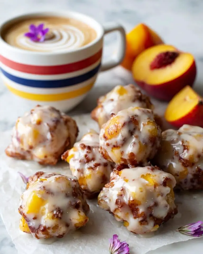 Southern Peach Fritters Recipe