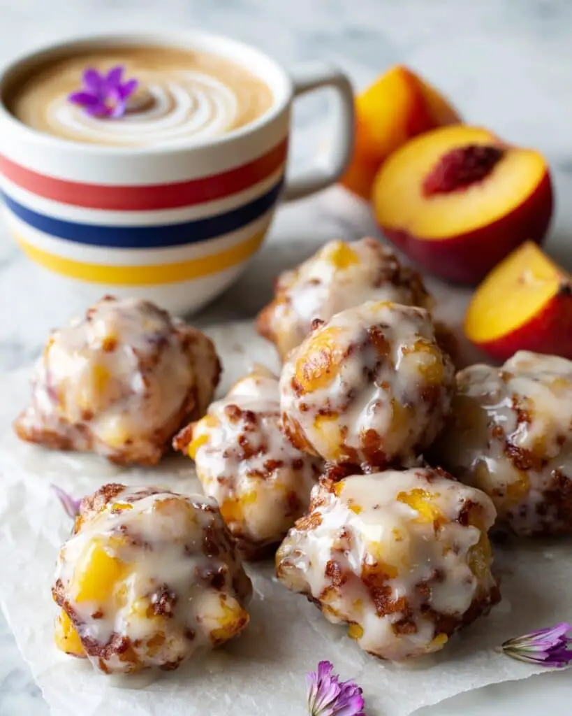 Southern Peach Fritters Recipe