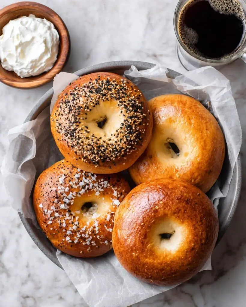 Air Fryer Protein Bagels Recipe