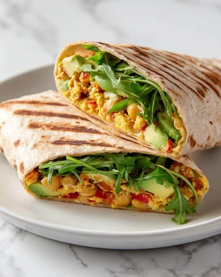 Chickpea and Avocado Wrap Recipe