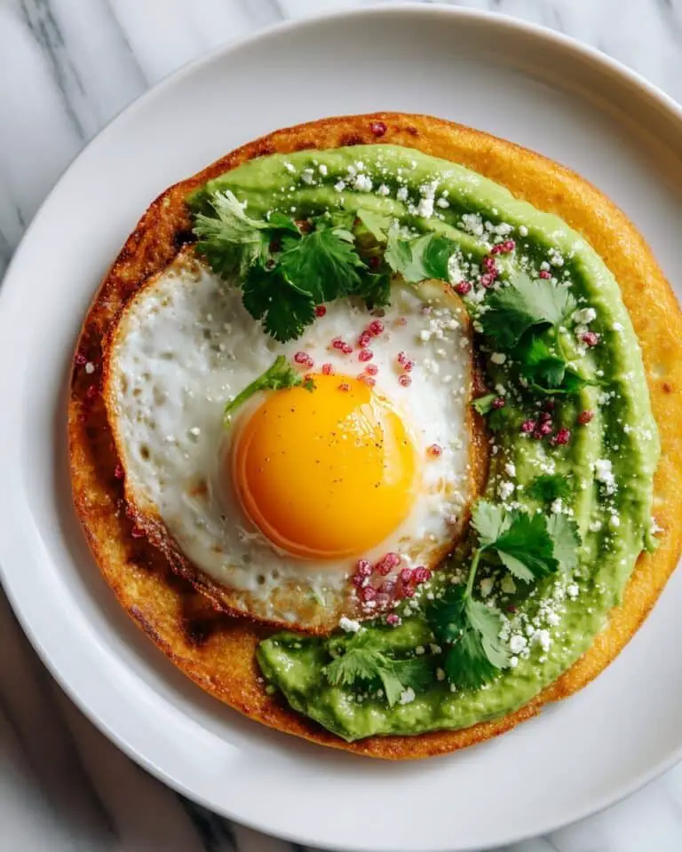Crispy Feta Fried Eggs Recipe