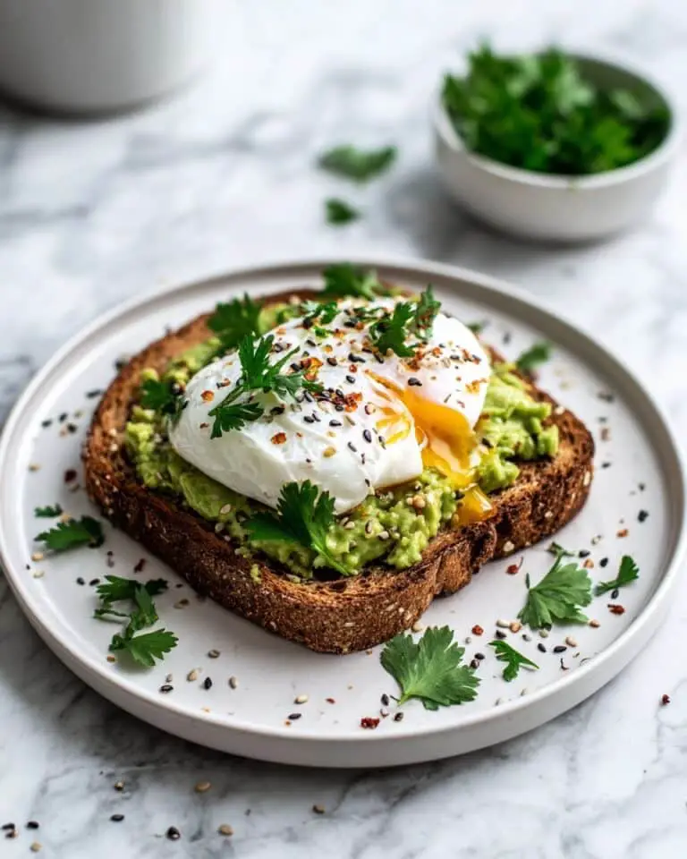 Avocado Toast with Poached Egg Recipe