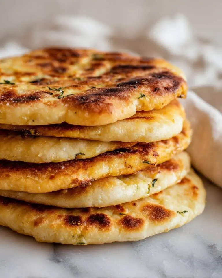 High-Protein Instant Stovetop Naan Recipe