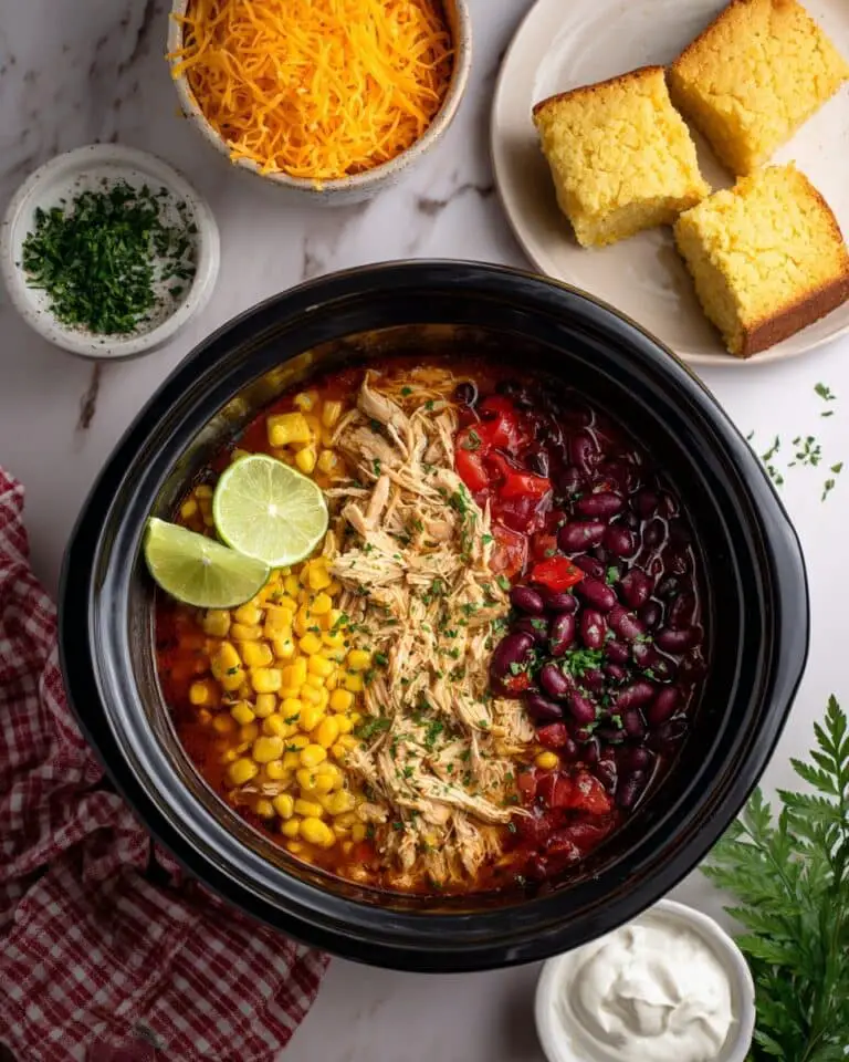 My Favorite Slow Cooker Chicken Chili Recipe