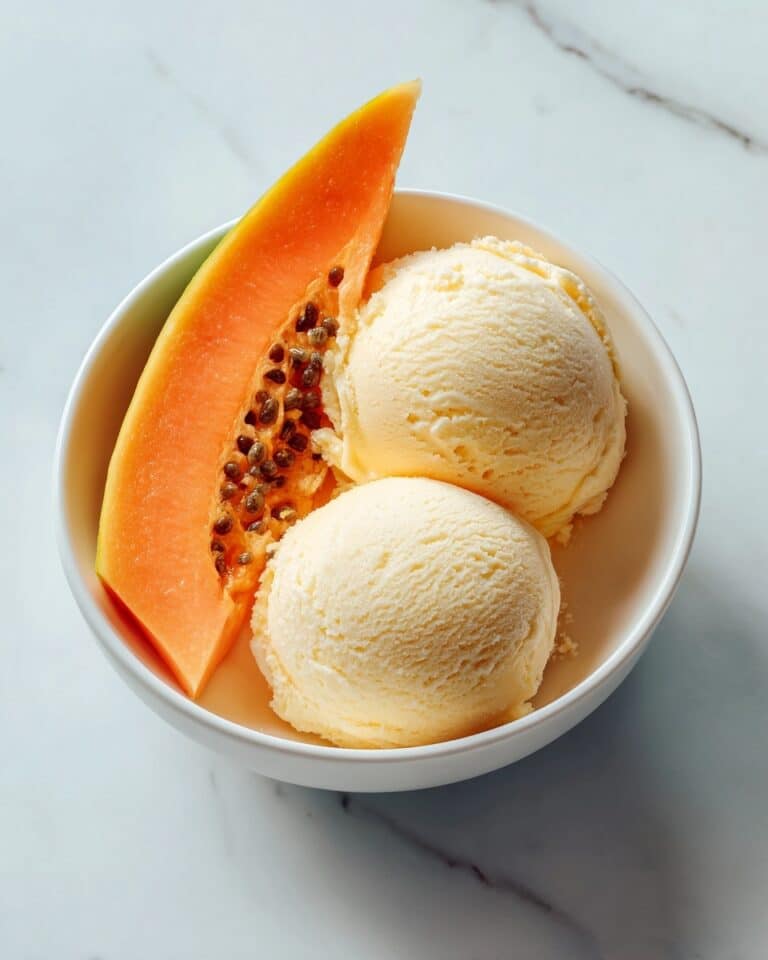 Cantaloupe Ice Cream Recipe