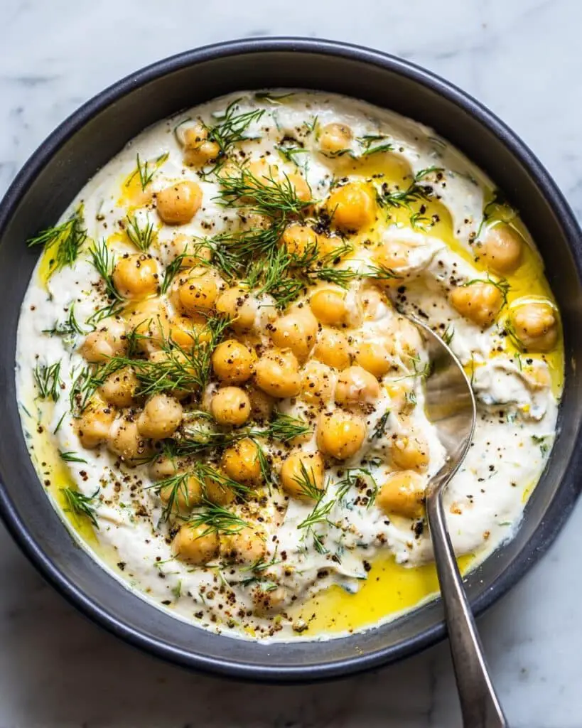Tzatziki Chickpea Salad Recipe
