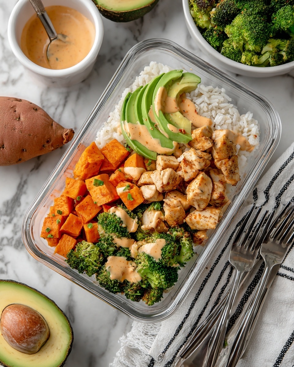 Chicken & Sweet Potato Rice Bowl Recipe