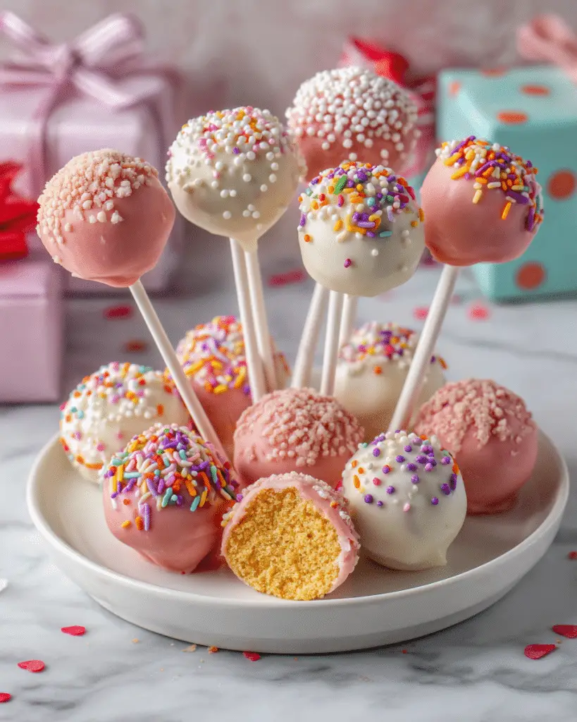 Homemade Cake Pops Recipe