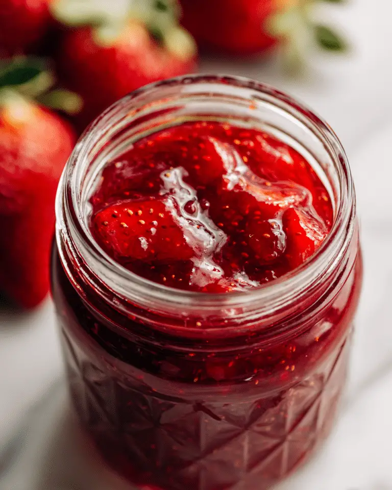 Homemade Strawberry Sauce Recipe