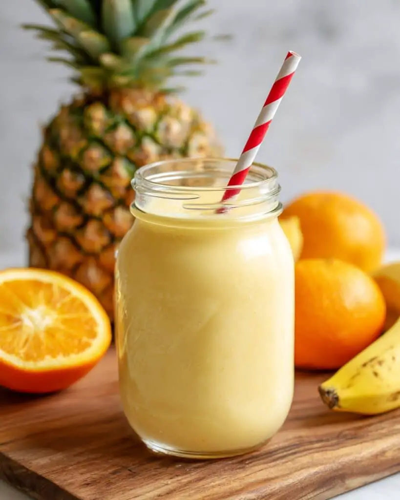 Tropical Pineapple Smoothie Recipe