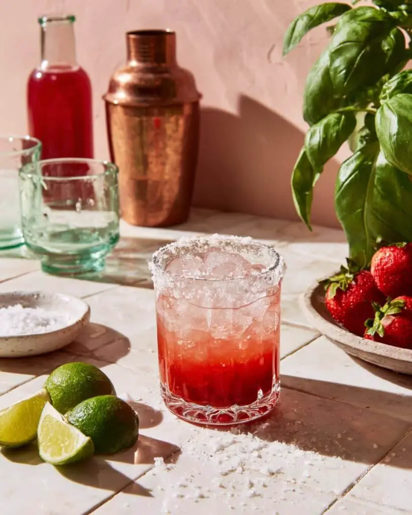 Strawberry Basil Margarita Recipe