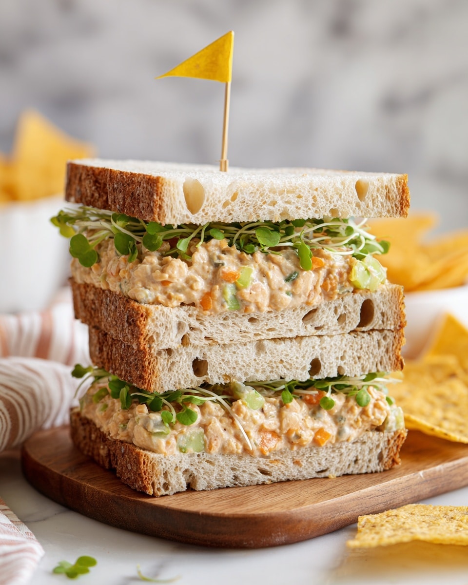 Chickpea Vegan Tuna Salad Recipe