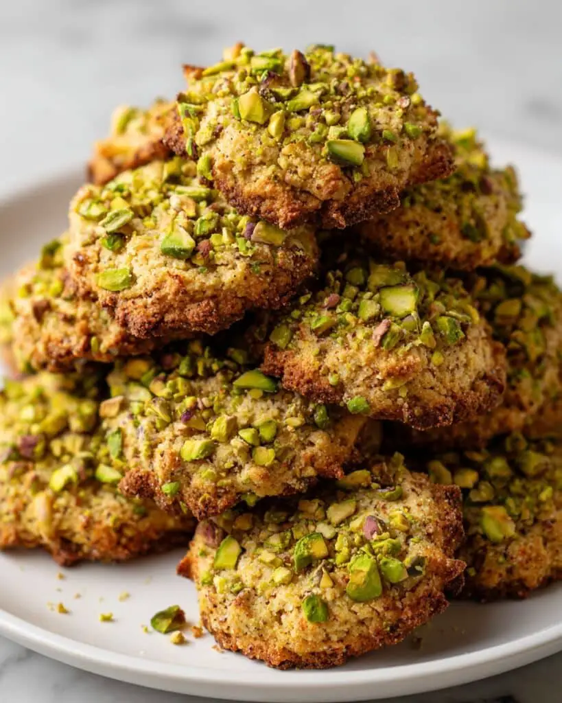 Salted Honey Pistachio Cookies Recipe