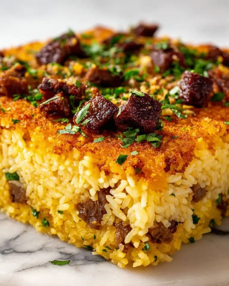 Loobia Polo (Persian Beef and Green Bean Rice) Recipe
