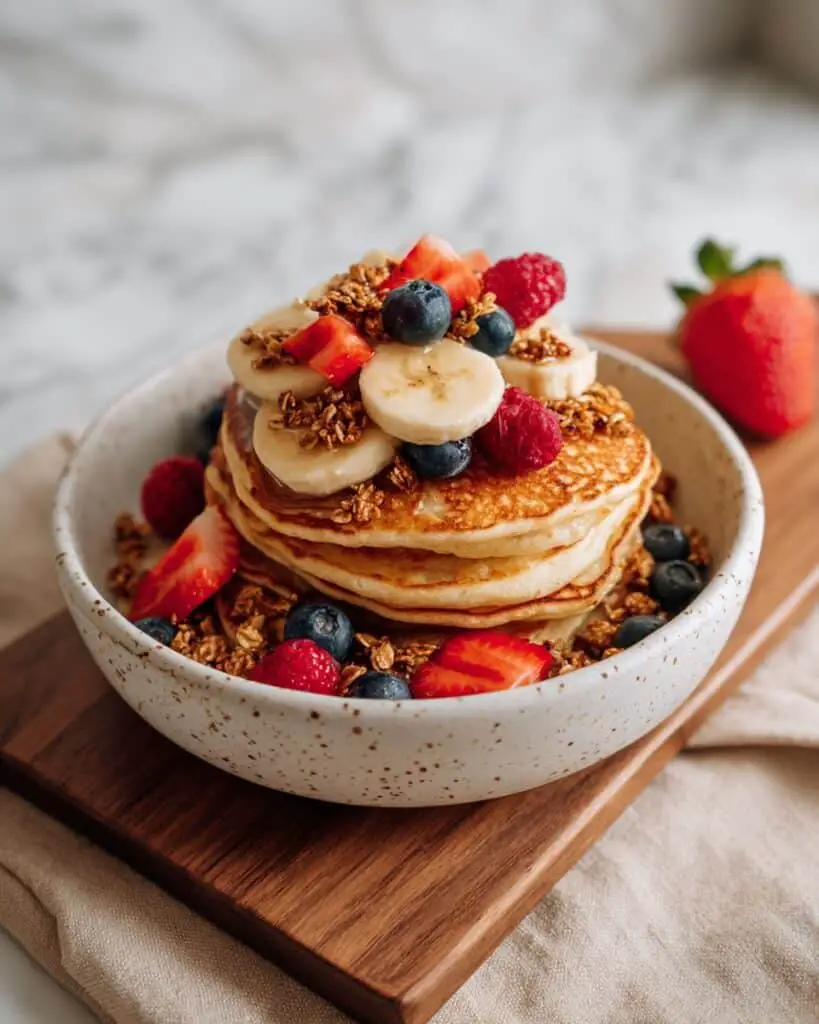 Mini Pancake Cereal Recipe
