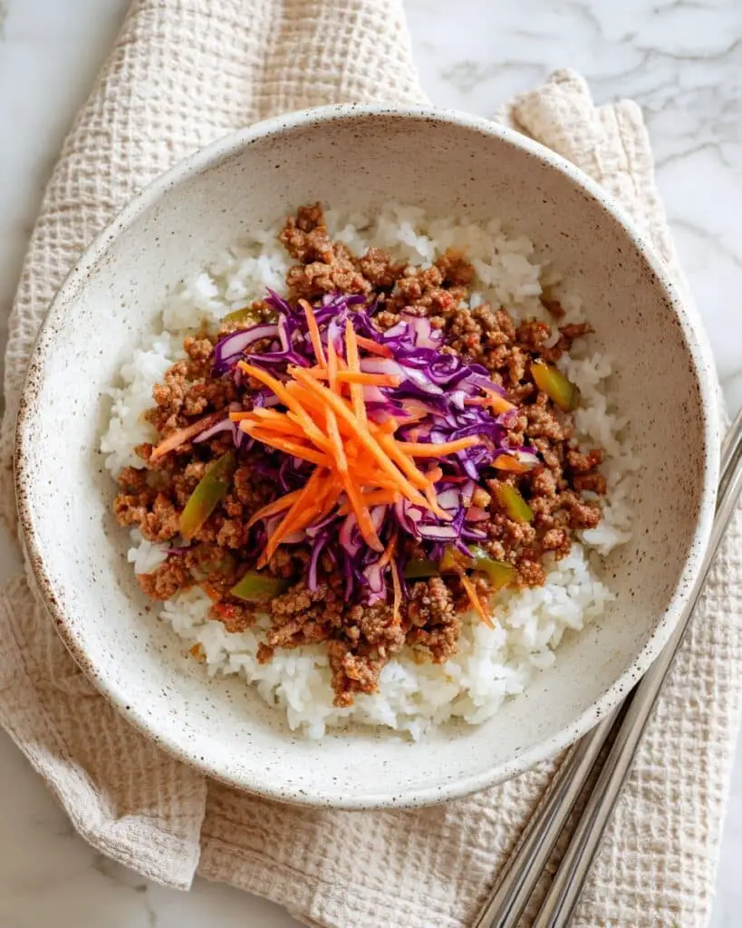 Korean Ground Turkey Stir-Fry Recipe