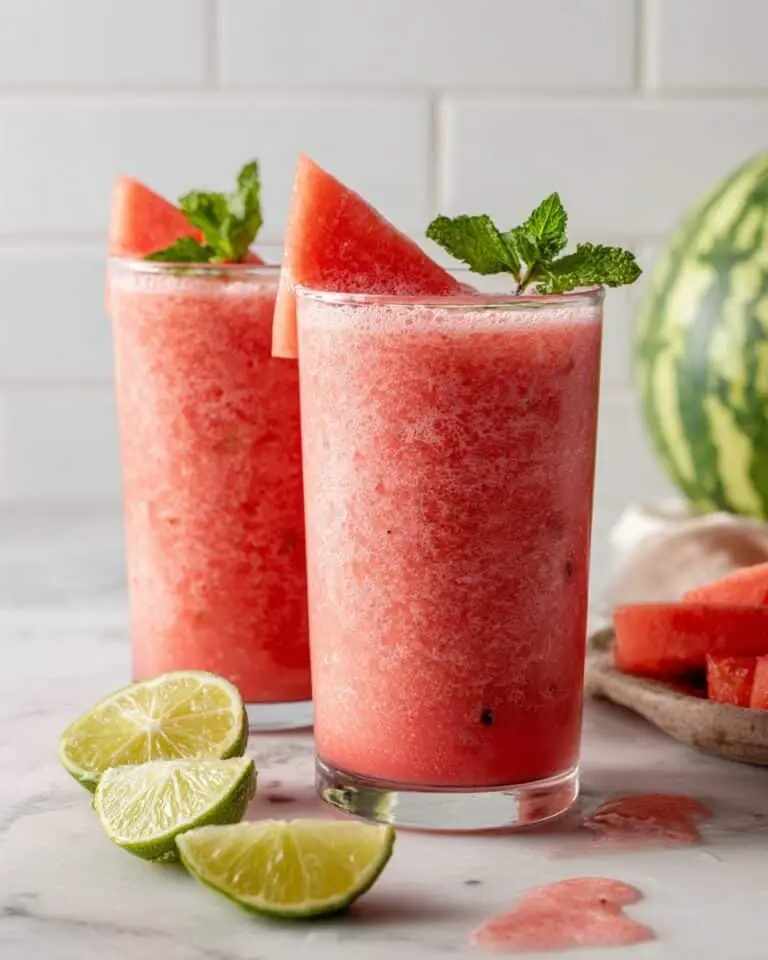 Watermelon Strawberry Banana Smoothie Recipe