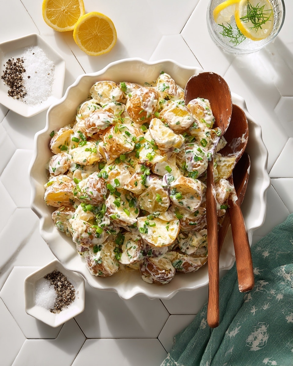 Crispy Smashed Potato Salad Recipe