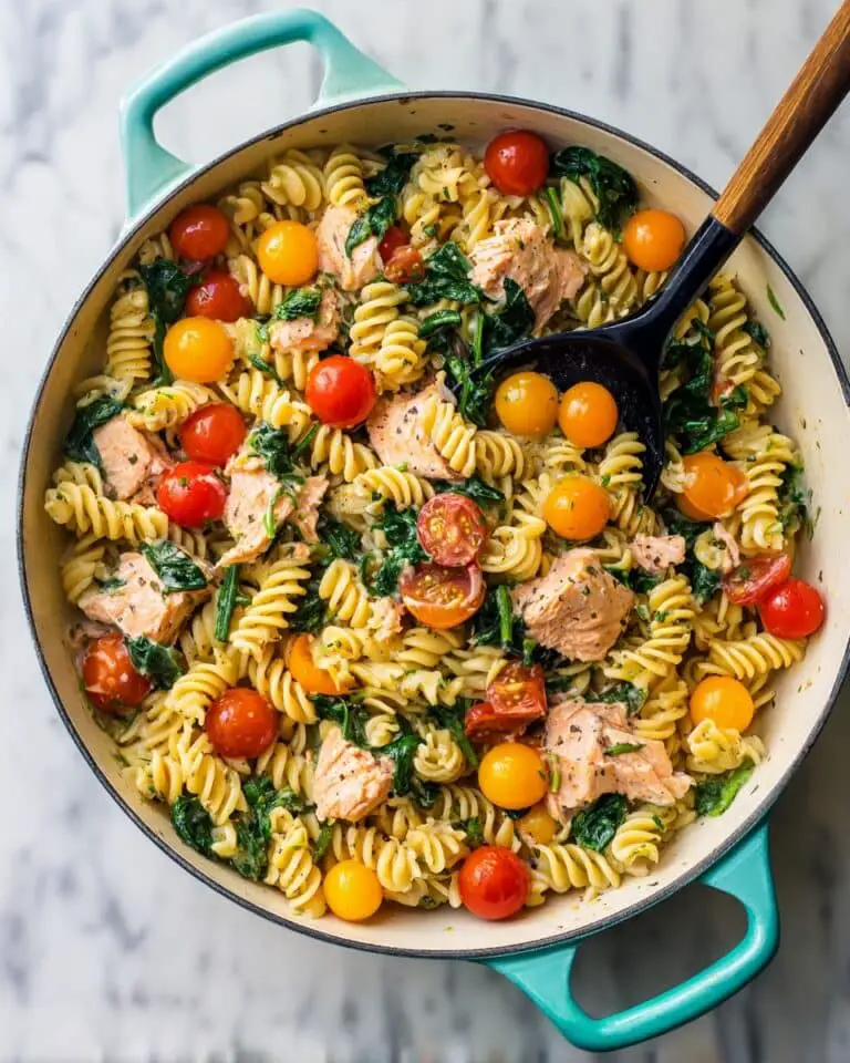 Salmon Boursin Pasta Recipe