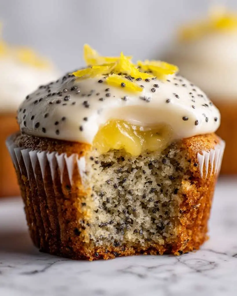 Gluten Free Lemon Poppy Seed Cupcakes Recipe