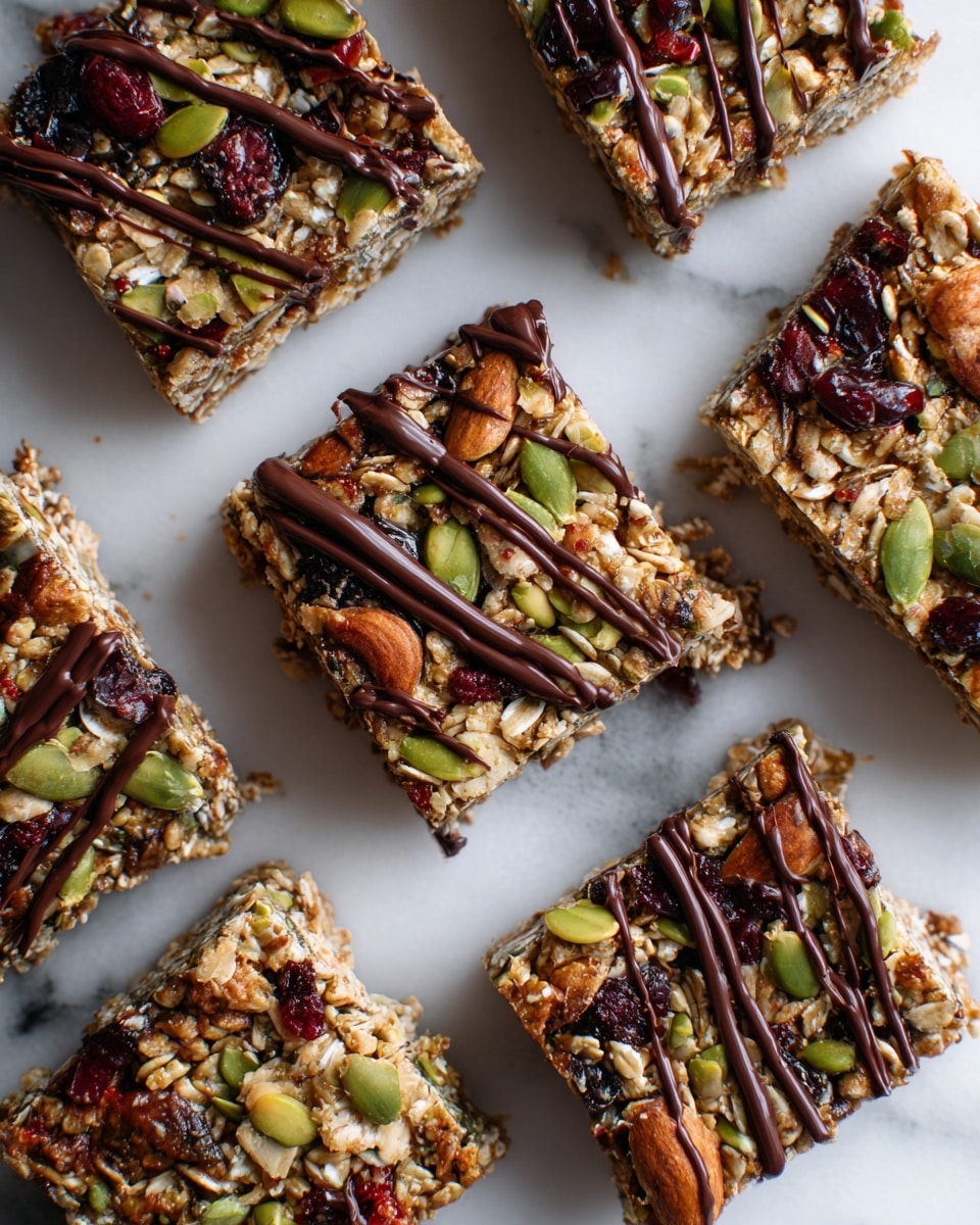 Salted Quinoa Granola Bars Recipe