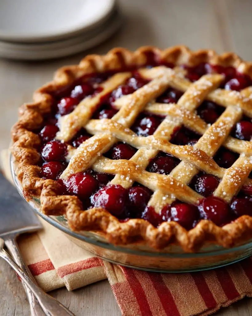Homemade Cherry Pie Recipe