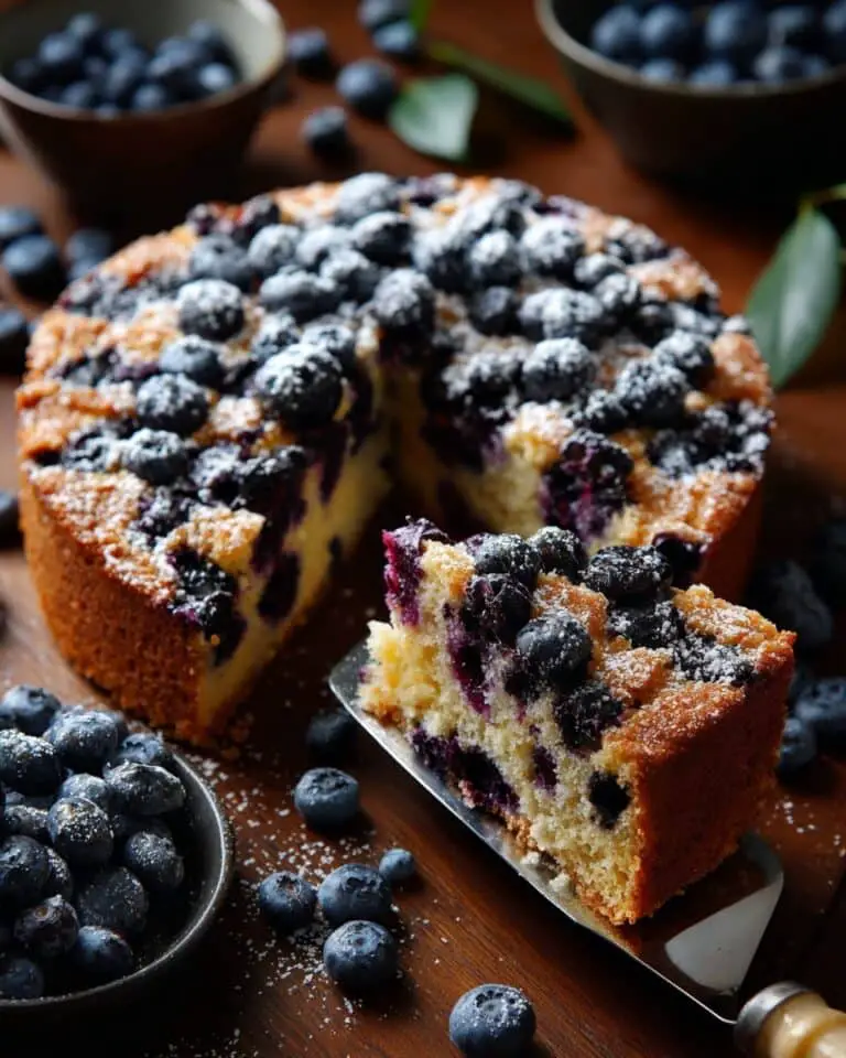 Lemon Blueberry Cake Recipe
