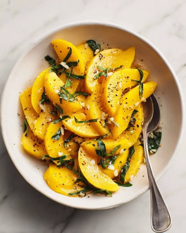 Sautéed Yellow Squash with Garlic, Basil, and Lemon Recipe