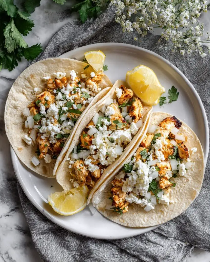 Easy Chicken Street Tacos Recipe