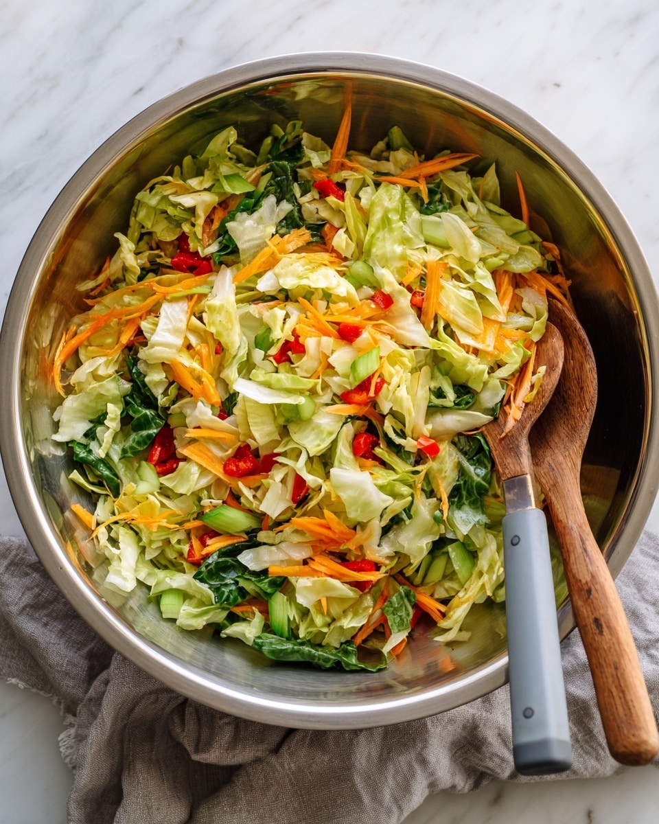 Savoy Cabbage Salad with Toasted Nuts and Ginger-Lime Dressing Recipe