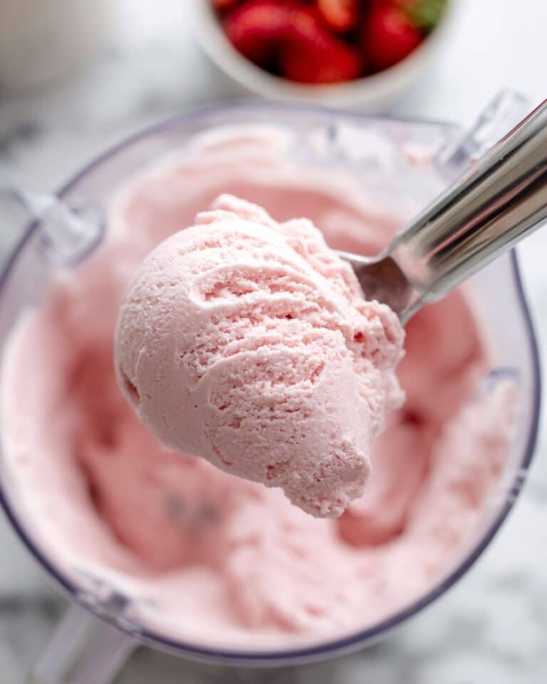 Ninja Creami Strawberry Yogurt Ice Cream Recipe