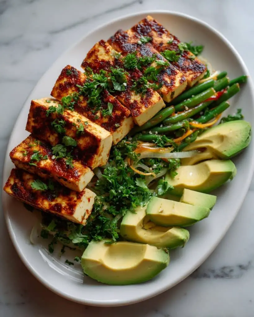 Grilled Green Bean Salad Recipe