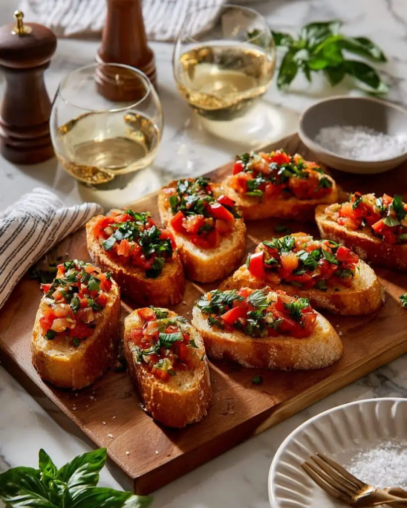Easy Bruschetta Recipe