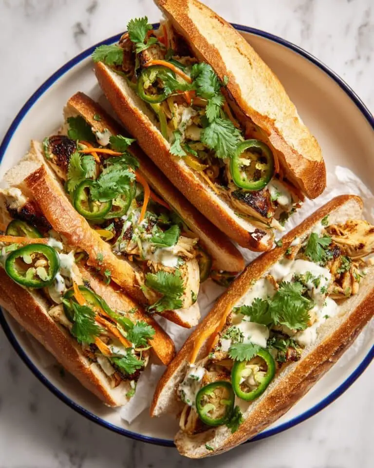 Vegetarian Banh Mi Sandwich with Tofu and Pickled Veggies Recipe