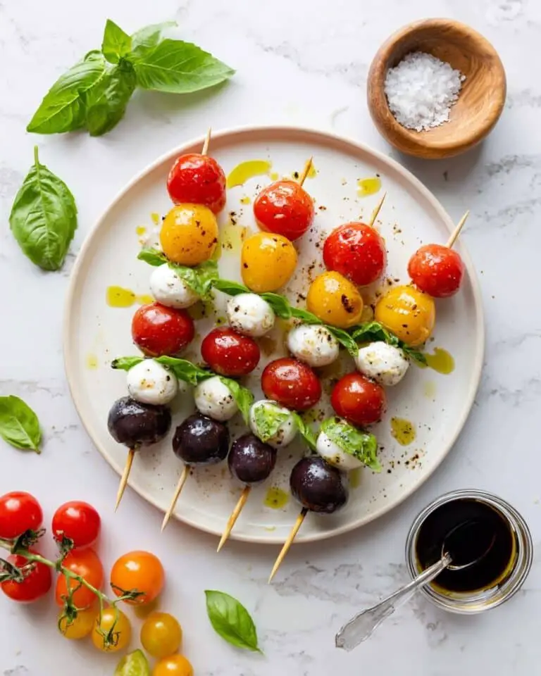 Caprese Skewers: A Fun and Fresh Summer Appetizer Recipe