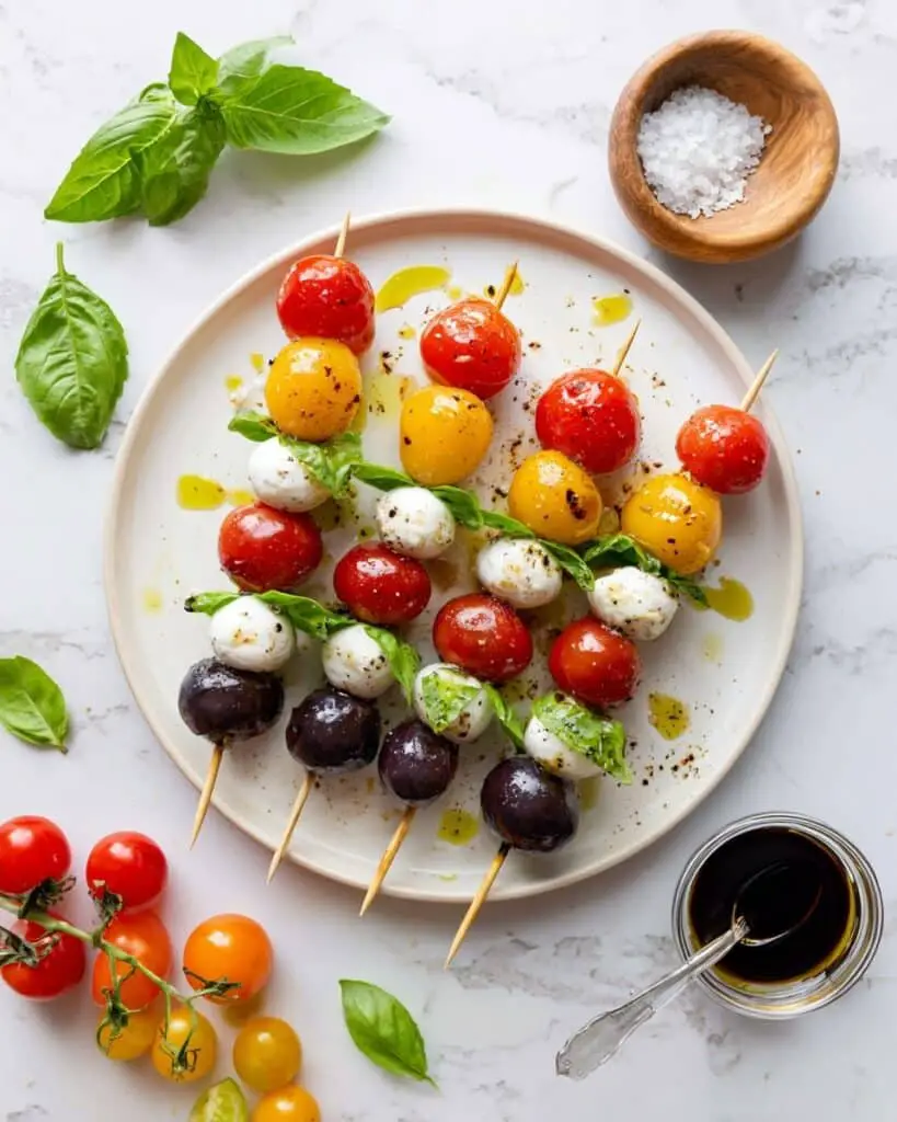 Caprese Skewers: A Fun and Fresh Summer Appetizer Recipe