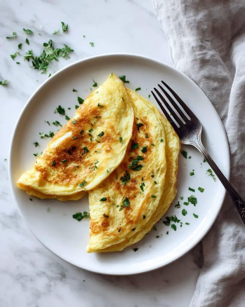 Cheddar and Veggie Stuffed Omelette with Crispy Bacon Recipe
