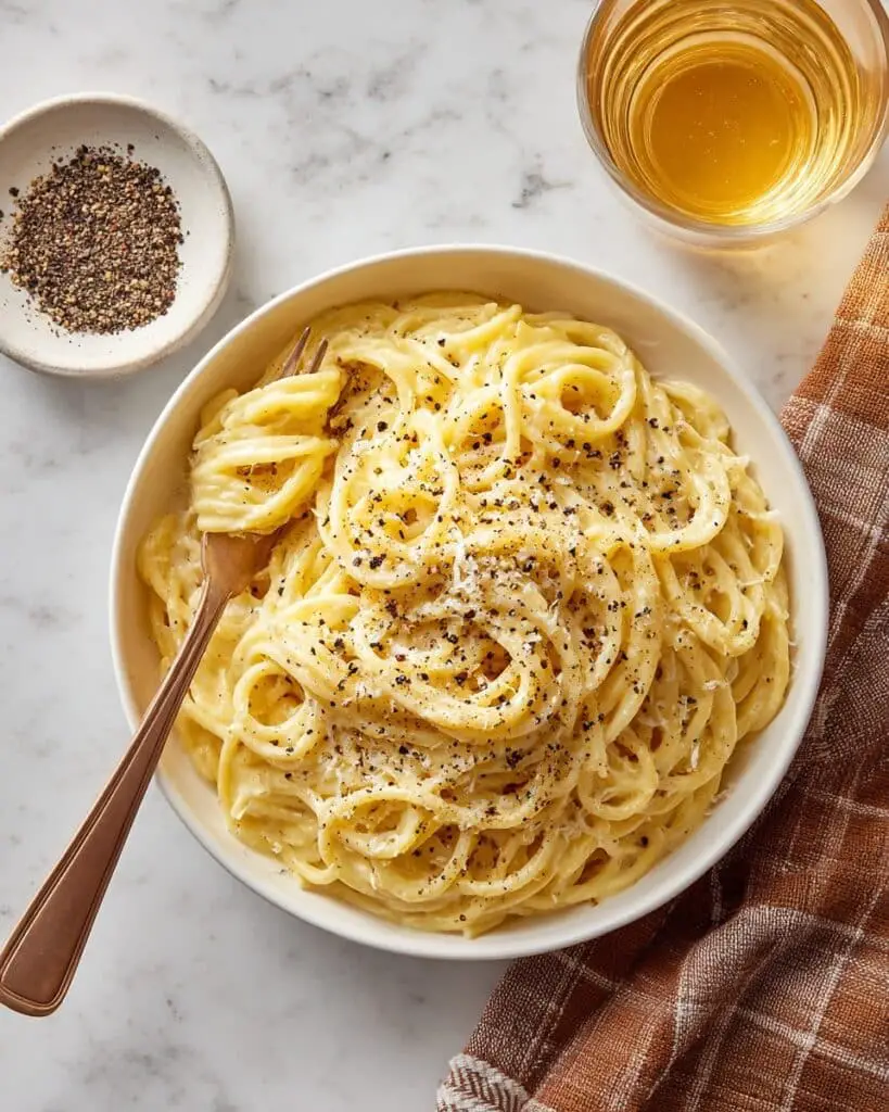 Classic Cacio e Pepe Pasta Recipe