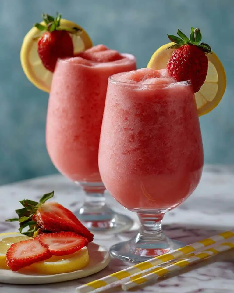 Spiked Pink Lemonade Slushies Recipe
