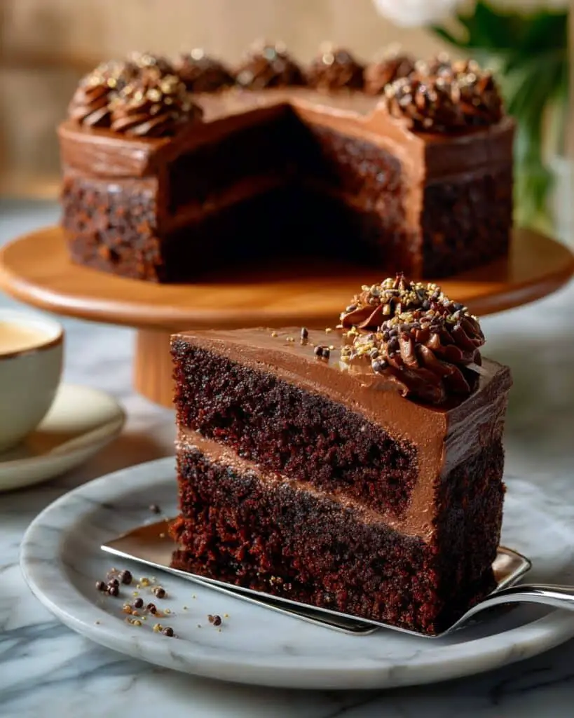 Decadent Chocolate Zucchini Cake Recipe