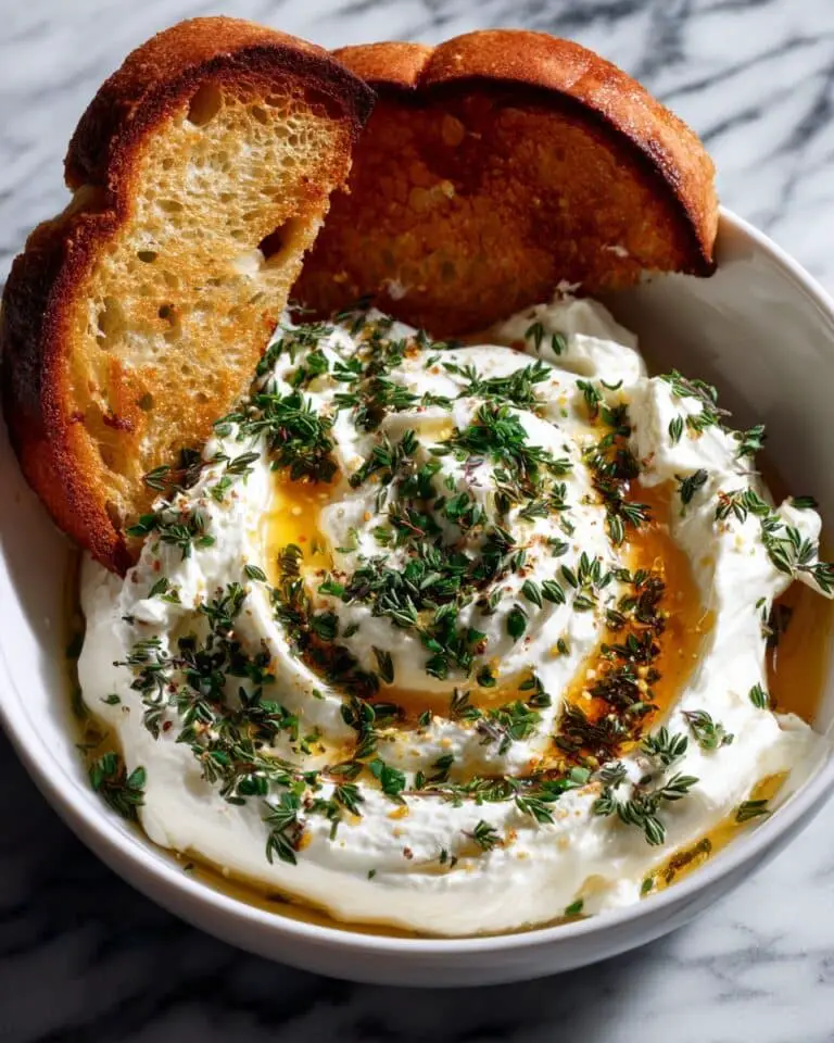 Hot Honey Whipped Ricotta Recipe