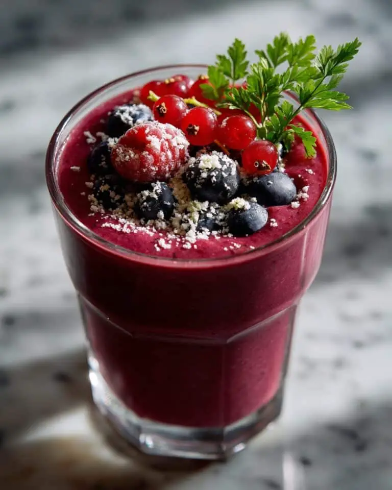 Creamy Mixed Berry Smoothie Recipe