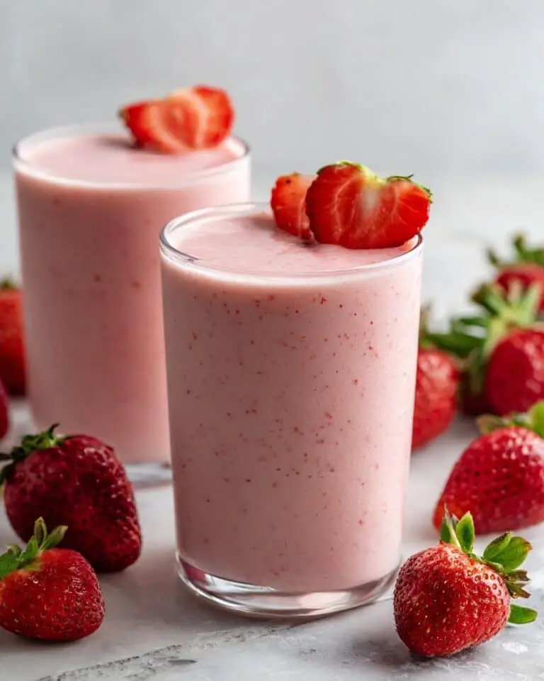 Creamy Strawberry Banana Smoothie Recipe