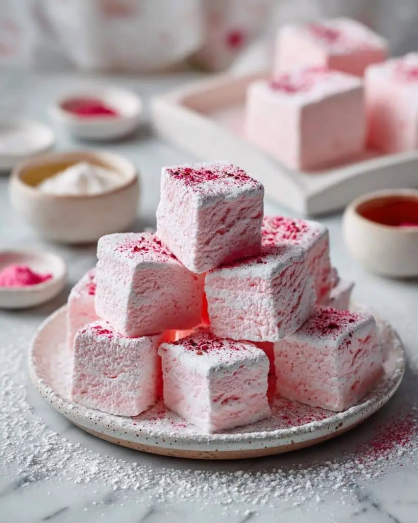 Strawberry Marshmallows with Grand Marnier Recipe