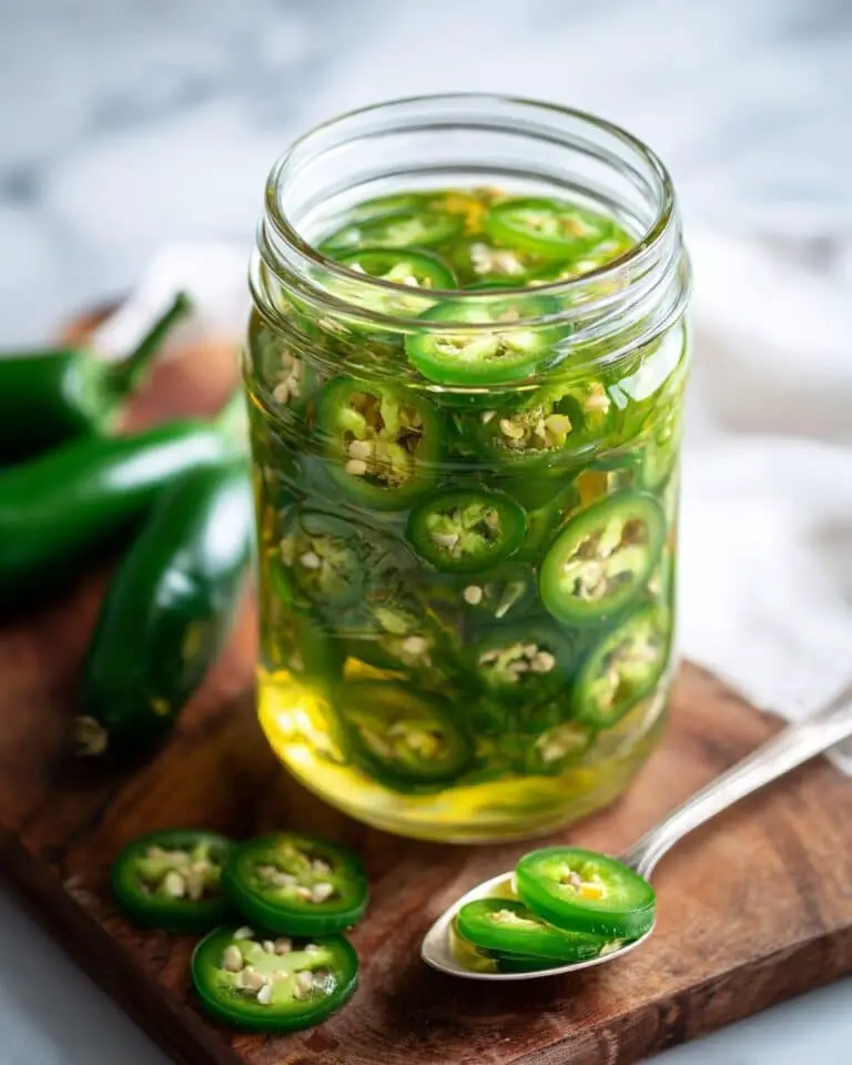 Spicy & Tangy Pickled Serrano Peppers Recipe