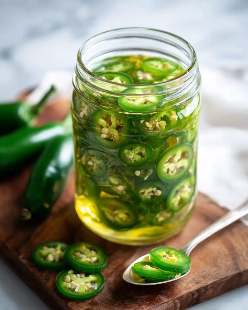 Spicy & Tangy Pickled Serrano Peppers Recipe