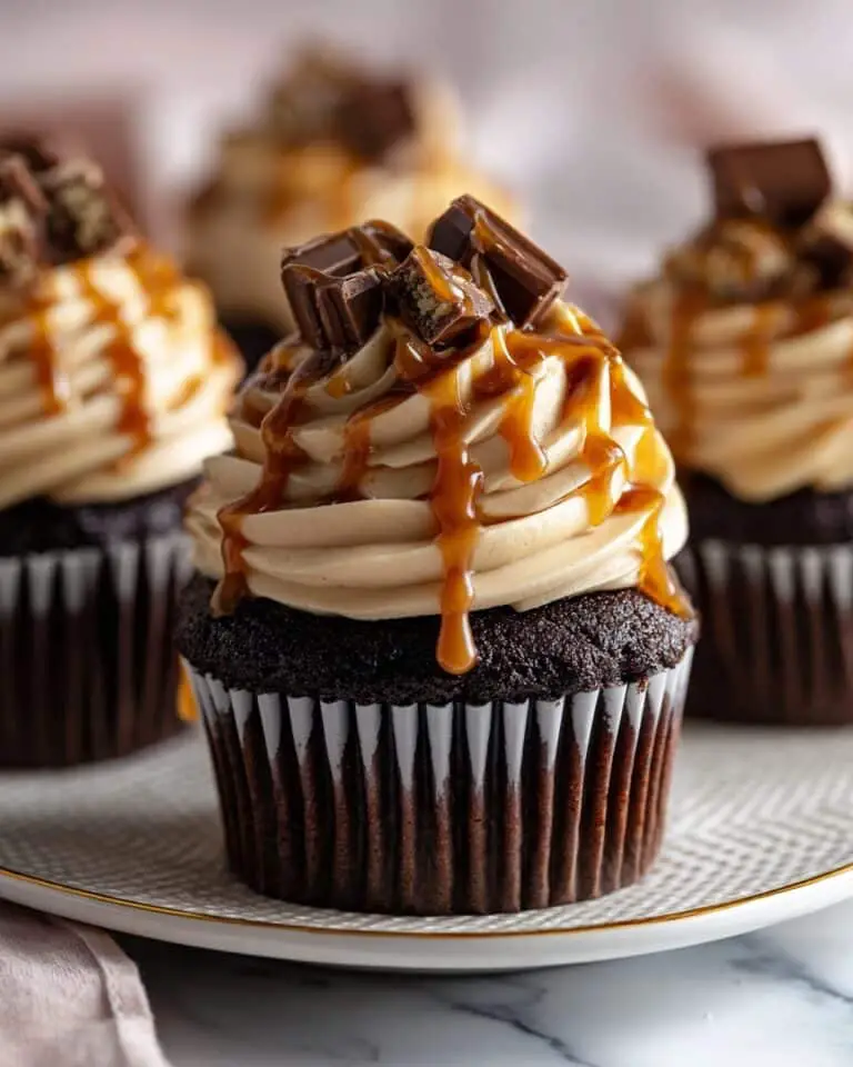 Ultimate Snickers Cupcakes Recipe