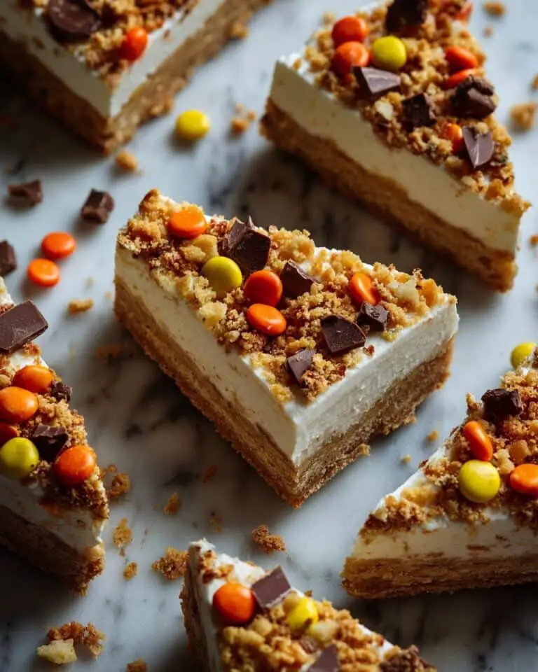 Reese’s Pieces Peanut Butter White Chocolate Bark Recipe