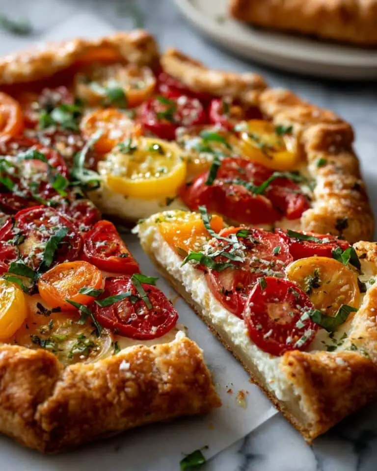 Delicious and Rustic Tomato Galette Recipe